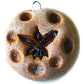 Décorations en pâte à sel parfumées