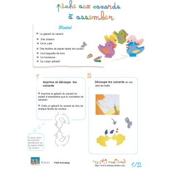 Pêche à la ligne à assembler