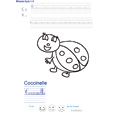 Exercice d'écriture sur la coccinelle