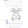 Exercice d'écriture sur la fille