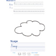 Exercice d'écriture sur le nuage