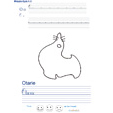 Exercice d'écriture sur l'otarie