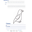 Exercice d'écriture sur le oiseau