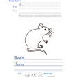 Exercice d'écriture sur la souris