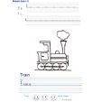 Exercice d'écriture sur le train