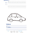 Exercice d'écriture sur la voiture