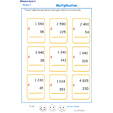 Imprimer des multiplications cycle 3 niveau 3 exercice 2