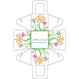 Panier cadeau fleurs