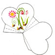 Pochettes coeur prêtes à imprimer