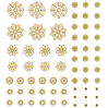 flocons bronze