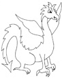 coloriage de dragon