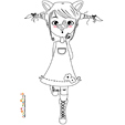 Coloriage fifi brin d'acier