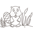 coloriage raton