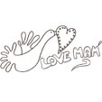 Coloriages love