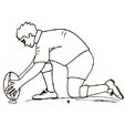 coloriages rugby