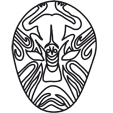 masque chinois