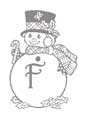 Coloriage lettre "F"