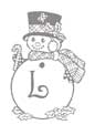 Coloriage lettre "L"