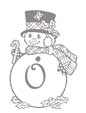 Coloriage lettre "O"