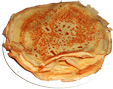 Pâte à crêpes sucrée