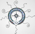 couronne argentée