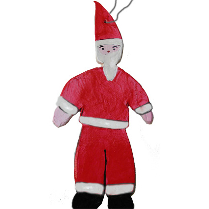 Père Noël en argile