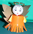 Ange de Noel en récup