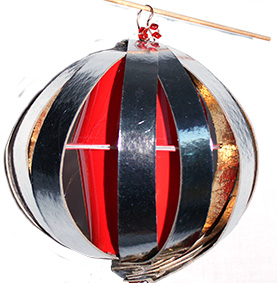 Boule or et argent
