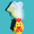 Coquetier poule