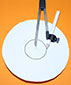 tracer cercle 4 cm