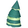 sapin en papier