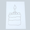 gateau d'anniversaire