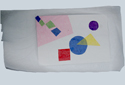recouvrir de papier de soie blanc