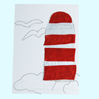 coller le dome et les rectangle rouges du phare