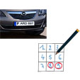 Loto des plaques de voiture