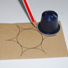 dessiner les pointes de l'étoile