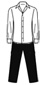 pantalon noir