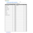 Une liste achat de rentrée