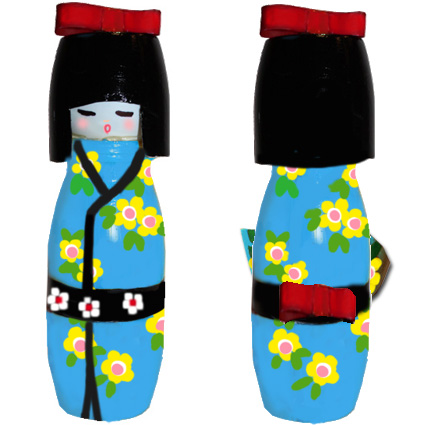 Poupée japonaise Kokeshi