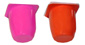 Pots de petits suisses en plastique