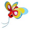 papillon en pot de plastique