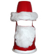 Coller la barbe du Père Noël