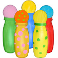 Jeu de quilles couleurs