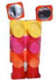 Coller les yeux du robot