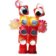 Robot en pots de yaourt ou petits suisses
