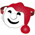 Masque bonhomme hiver