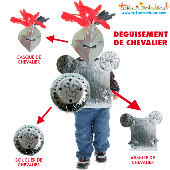 Déguisement de chevalier