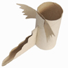 faire 2 entailles pour y glisser les ailes