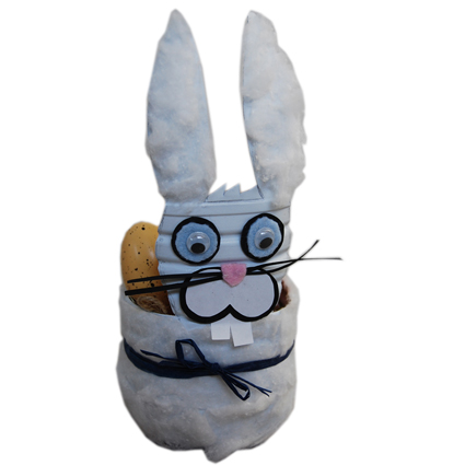 panier en forme de lapin