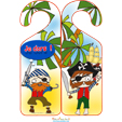Accroche porte pirate